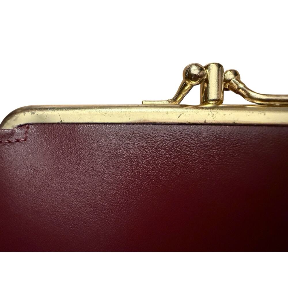 NOS Vintage 70s CAPRI by AMITY Cordova Leather Wallet Billfold Coin Credit Card - Picture 7 of 10